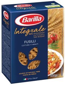 Testenine svedri, polnozrnati, Barilla, 500 g